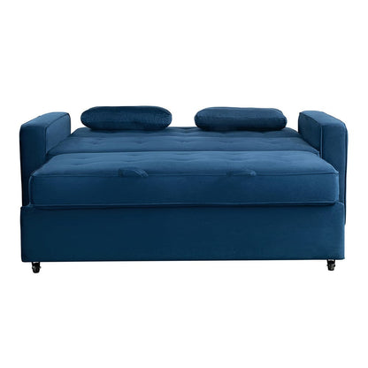 Serta - Augustine Queen Casual Convertible Navy Blue - SA-AGS-QS3-NVY view 4