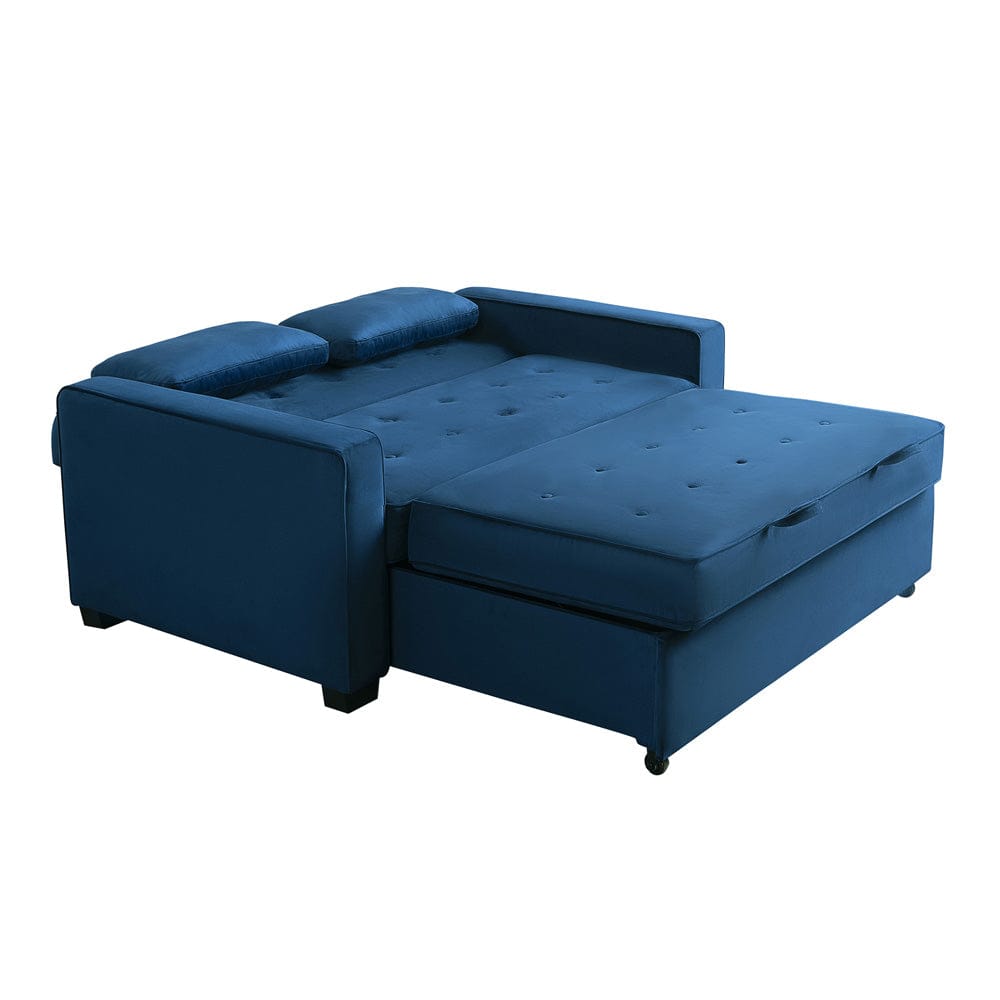 Serta - Augustine Queen Casual Convertible Navy Blue - SA-AGS-QS3-NVY view 6