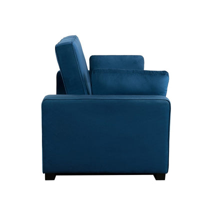 Serta - Augustine Queen Casual Convertible Navy Blue - SA-AGS-QS3-NVY view 9