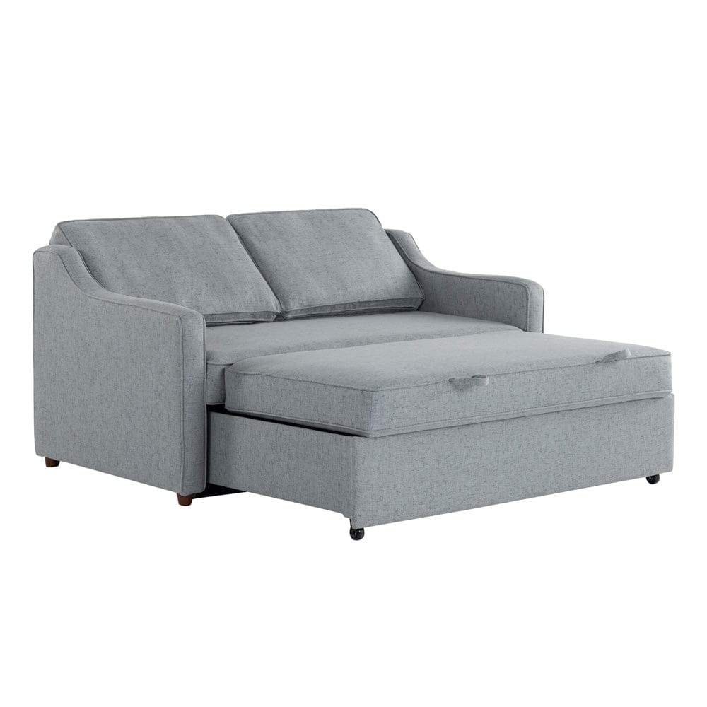 Serta - Carey Queen Casual Convertible Light Grey - 115A075LTG view 6
