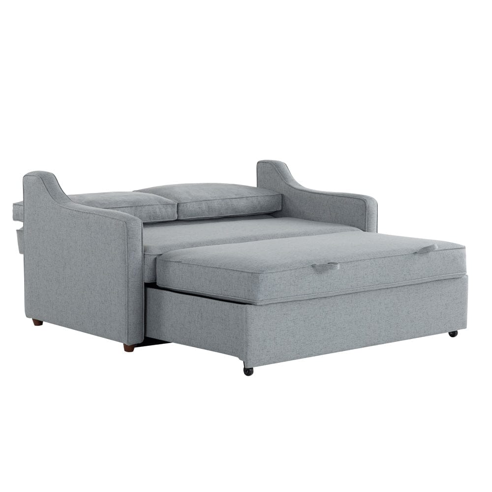 Serta - Carey Queen Casual Convertible Light Grey - 115A075LTG view 7
