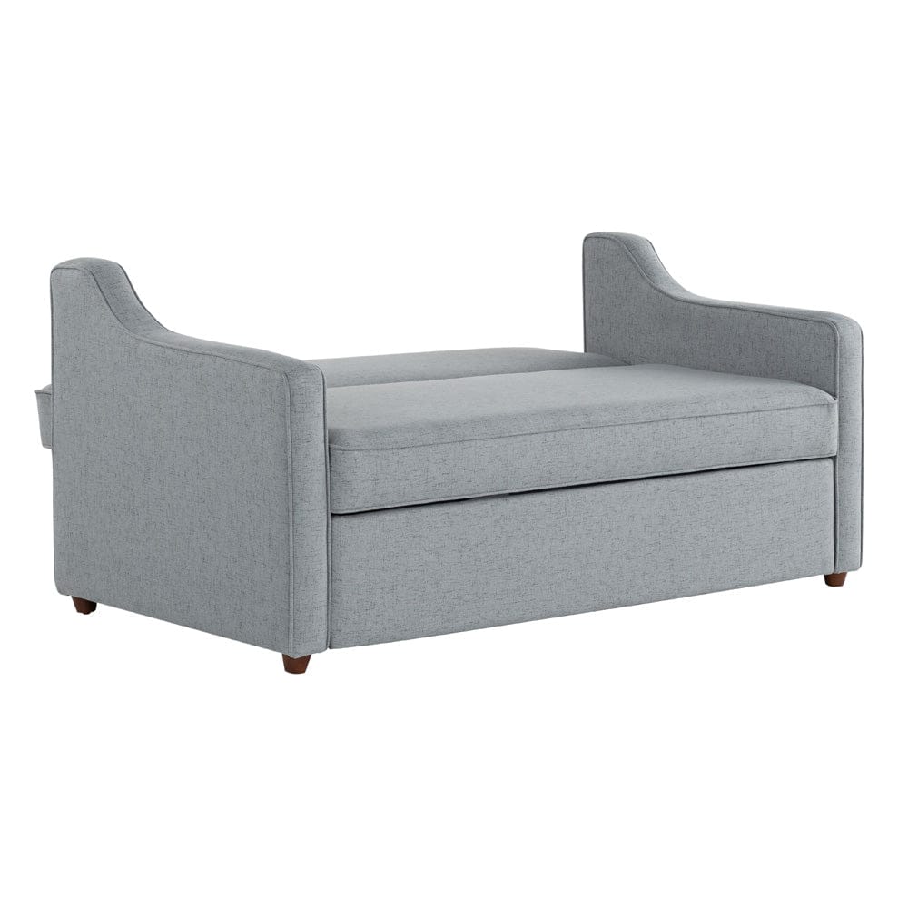 Serta - Carey Queen Casual Convertible Light Grey - 115A075LTG view 9