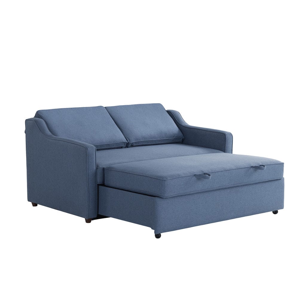 Serta - Carey Queen Casual Convertible Navy Blue - 115A075NVY view 6