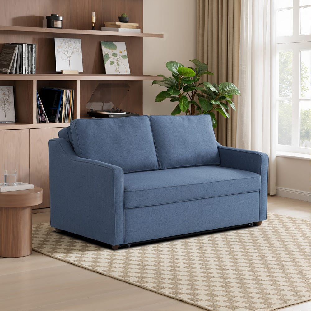 Serta - Carey Queen Casual Convertible Navy Blue - 115A075NVY view 11
