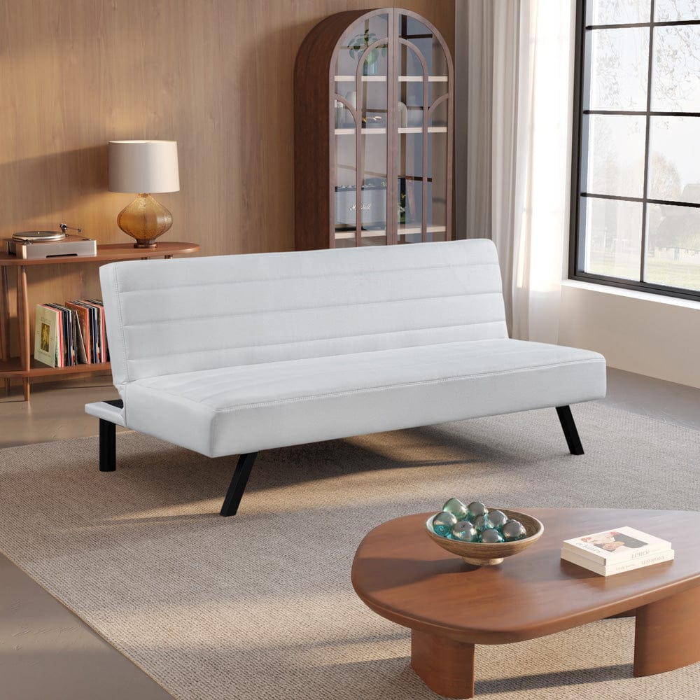 Serta - Dakota Futon Convertible Linen - 123A046IVO view 10