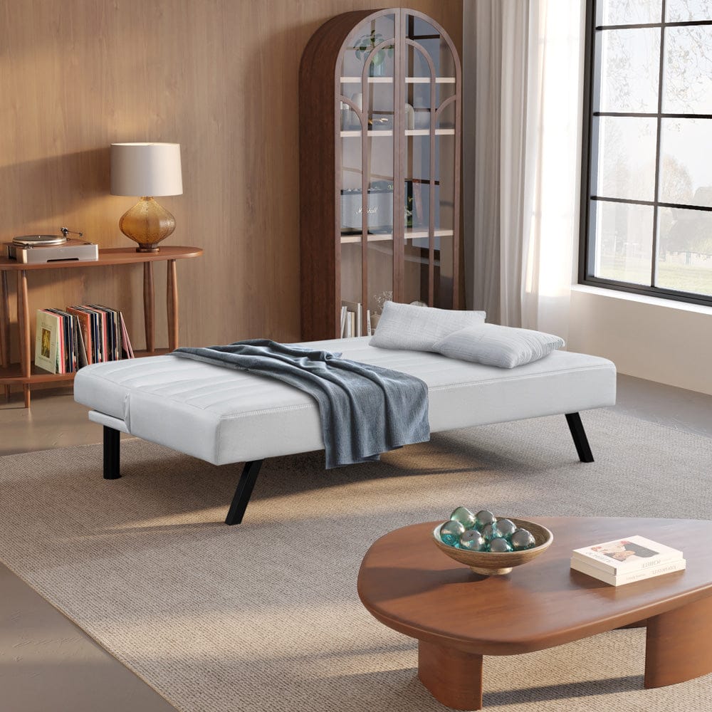 Serta - Dakota Futon Convertible Linen - 123A046IVO view 11