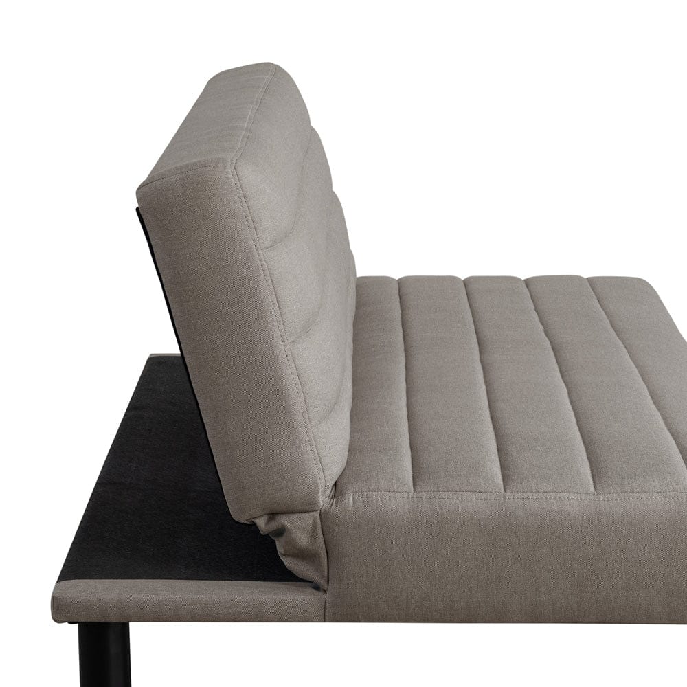 Serta - Dakota Futon Convertible Taupe - 123A046TPE view 10