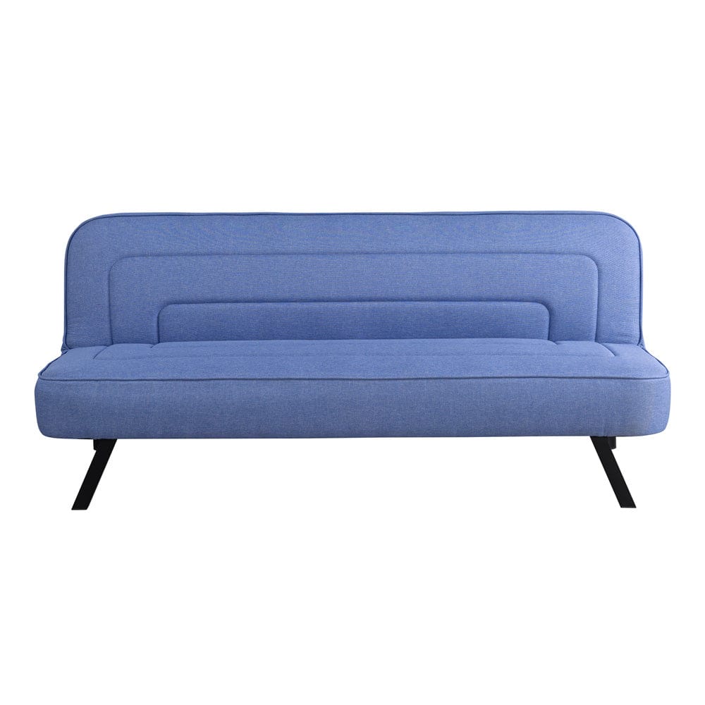 Serta - Frankie Futon Convertible Blue  - 123A047BLU view 5