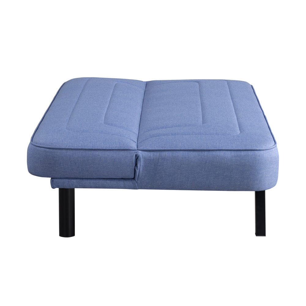 Serta - Frankie Futon Convertible Blue  - 123A047BLU view 6