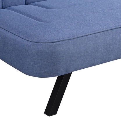 Serta - Frankie Futon Convertible Blue  - 123A047BLU view 9