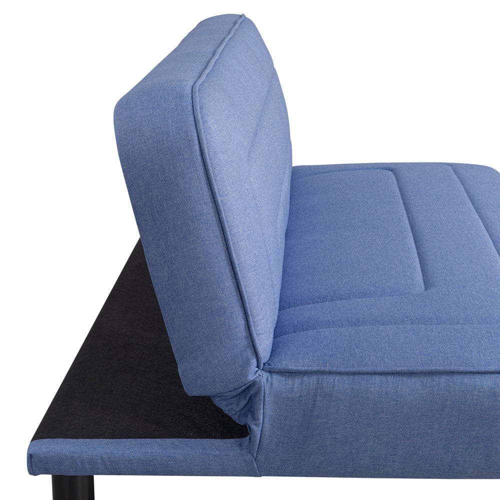 Serta - Frankie Futon Convertible Blue  - 123A047BLU view 10