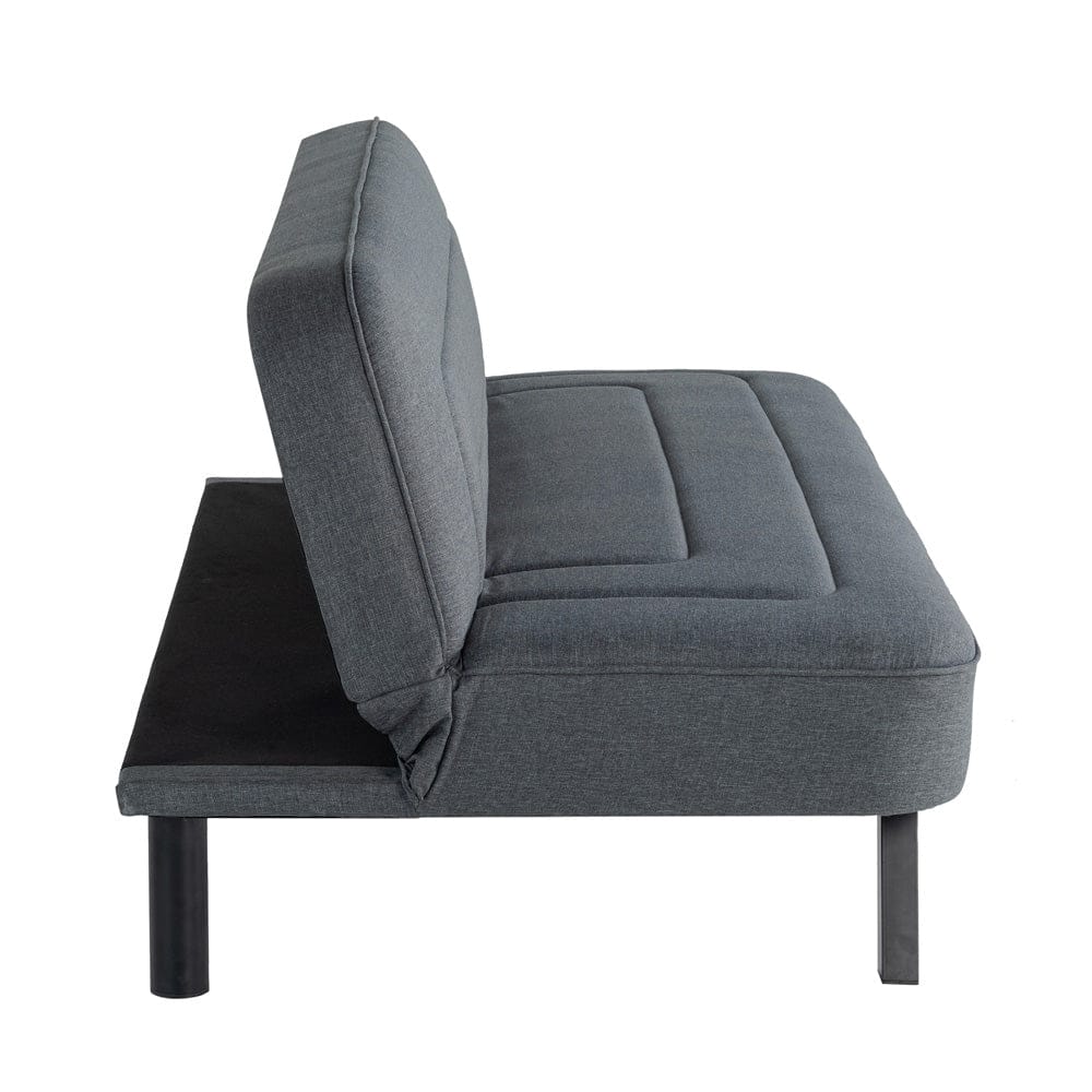 Serta - Frankie Futon Convertible Charcoal - 123A047CHR view 4