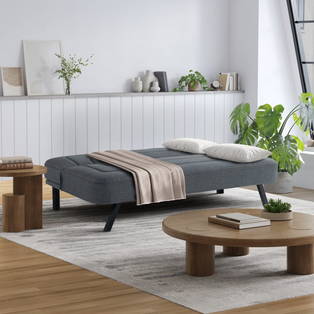 Serta - Frankie Futon Convertible Charcoal - 123A047CHR view 15