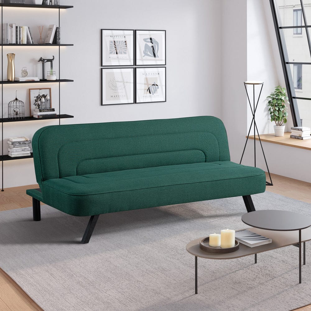 Serta - Frankie Futon Convertible Green  - 123A047GRN view 13