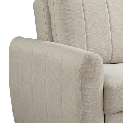Serta - Galloway Loveseat Convertible Full Beige  - 112A033BGE view 6