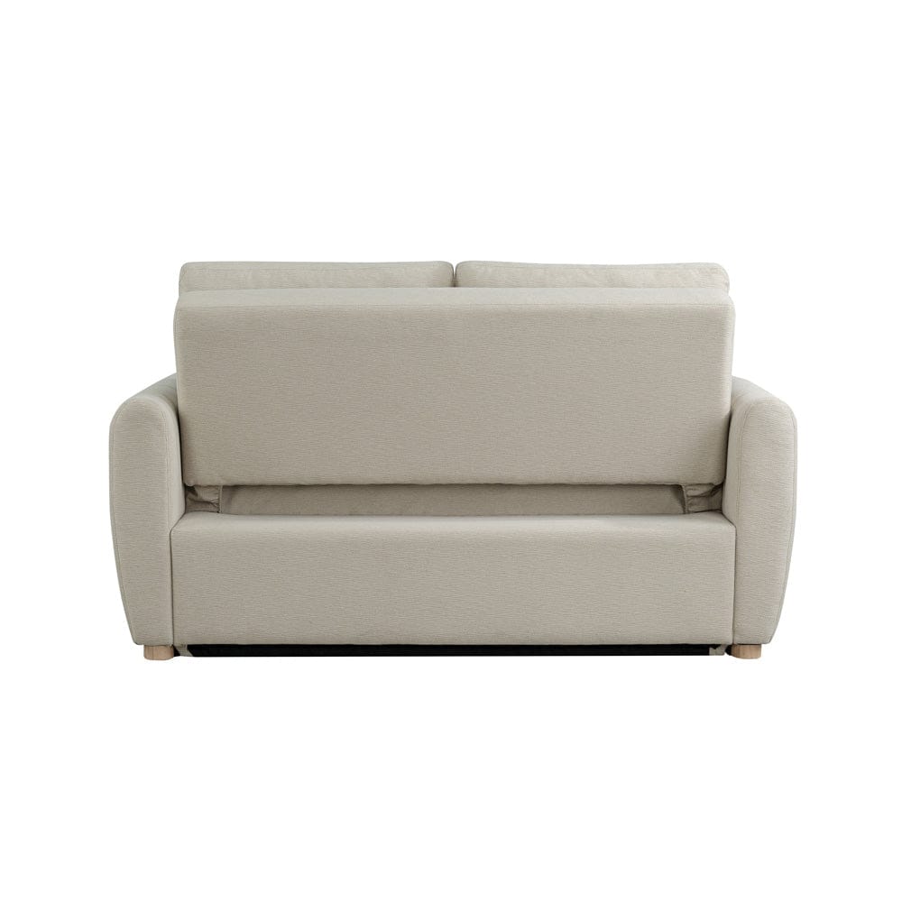 Serta - Galloway Loveseat Convertible Full Beige  - 112A033BGE view 10
