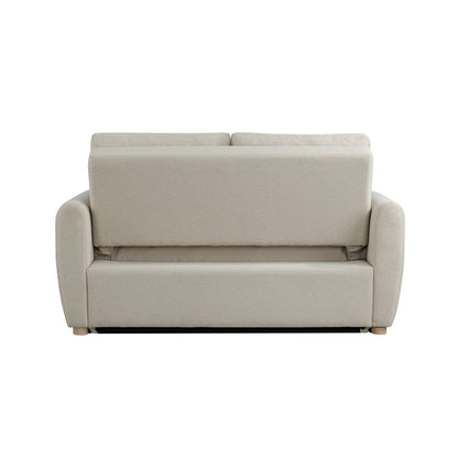 Serta - Galloway Loveseat Convertible Full Beige  - 112A033BGE view 10
