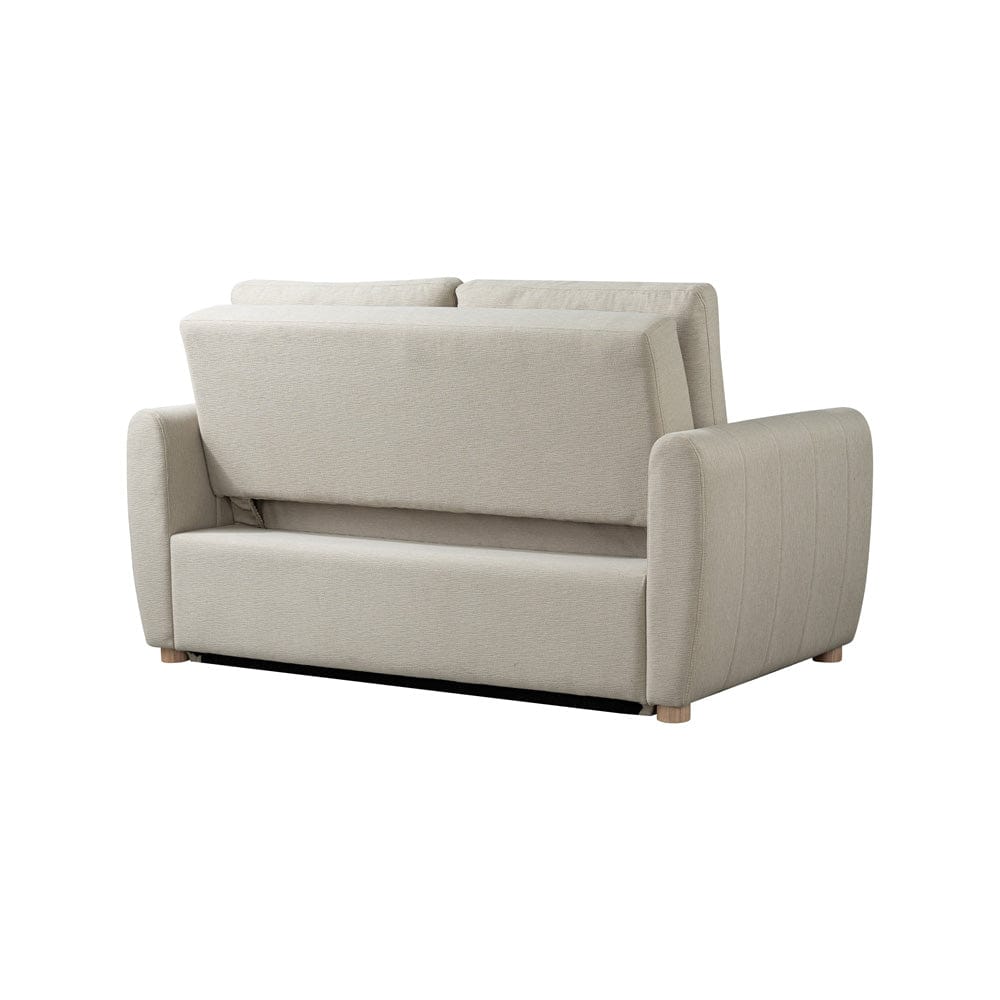 Serta - Galloway Loveseat Convertible Full Beige  - 112A033BGE view 12