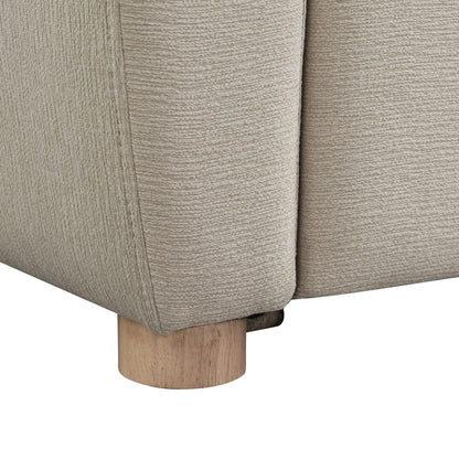 Serta - Galloway Loveseat Convertible Full Beige  - 112A033BGE view 17