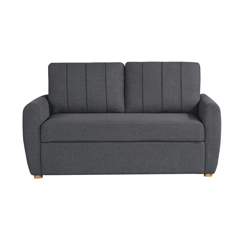 Serta - Galloway Loveseat Convertible Full Charcoal - 112A033CHR view 2