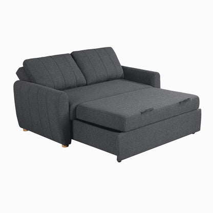 Serta - Galloway Loveseat Convertible Full Charcoal - 112A033CHR view 6