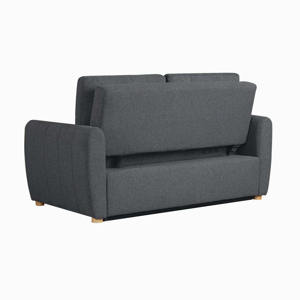 Serta - Galloway Loveseat Convertible Full Charcoal - 112A033CHR view 10
