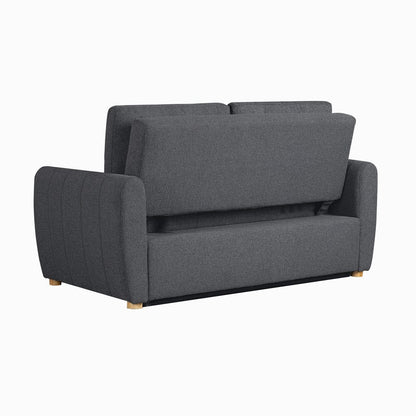 Serta - Galloway Loveseat Convertible Full Charcoal - 112A033CHR view 10