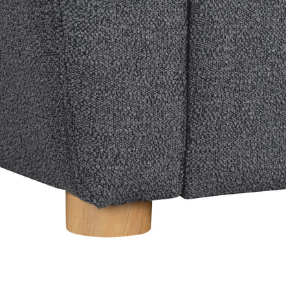 Serta - Galloway Loveseat Convertible Full Charcoal - 112A033CHR view 11