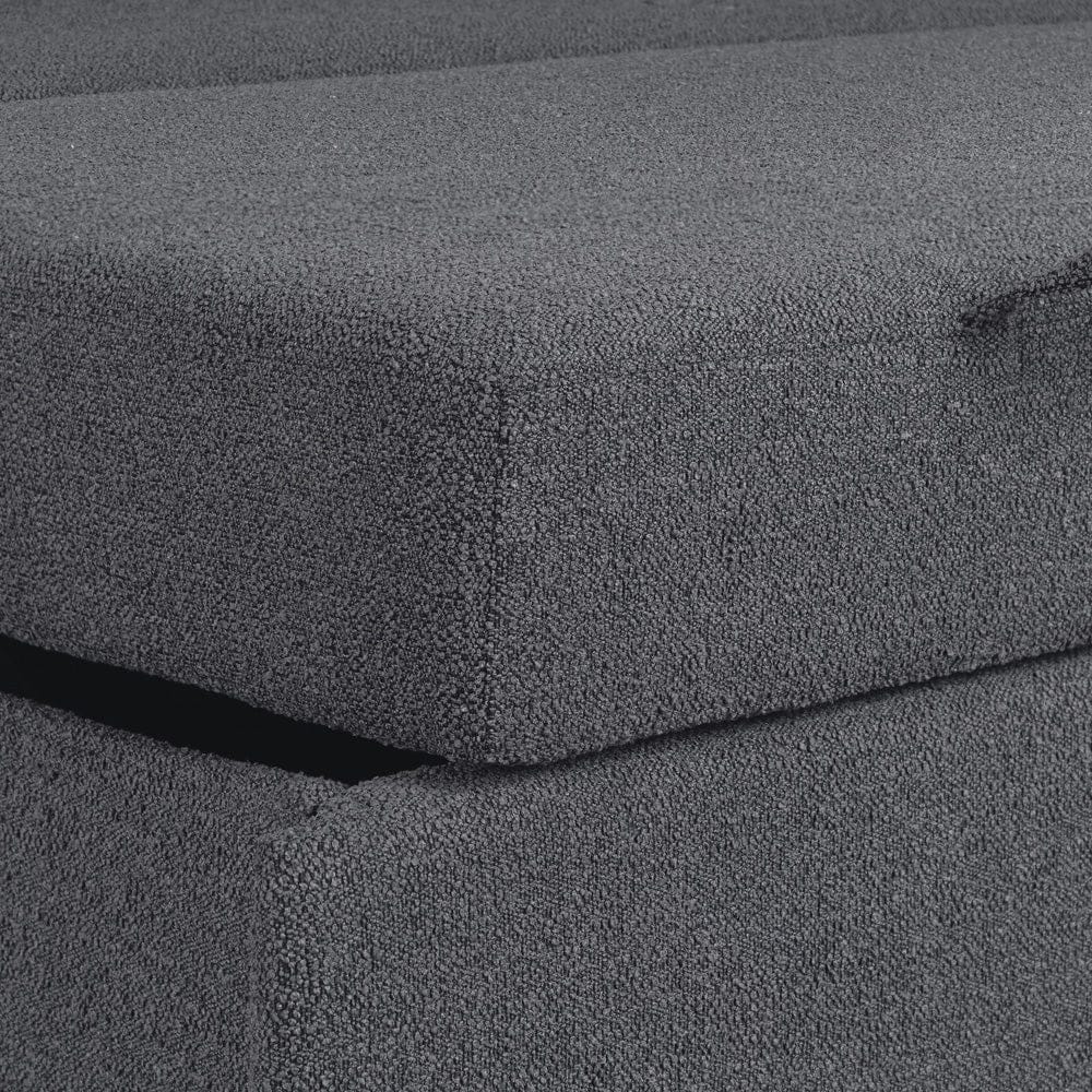 Serta - Galloway Loveseat Convertible Full Charcoal - 112A033CHR view 15