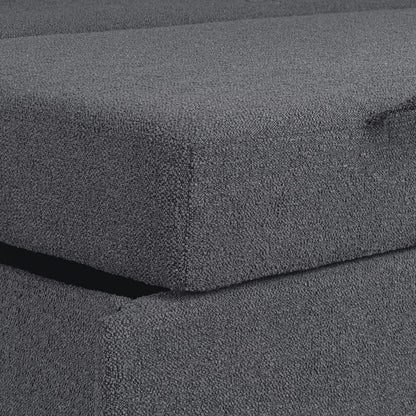 Serta - Galloway Loveseat Convertible Full Charcoal - 112A033CHR view 15