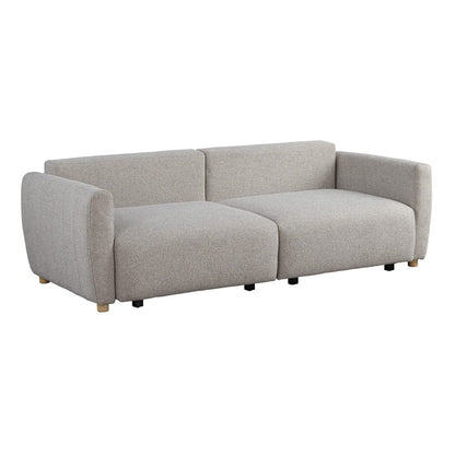 Serta - Galloway Queen Sofa Convertible Pebble Boucle - 113A010PEB view 6