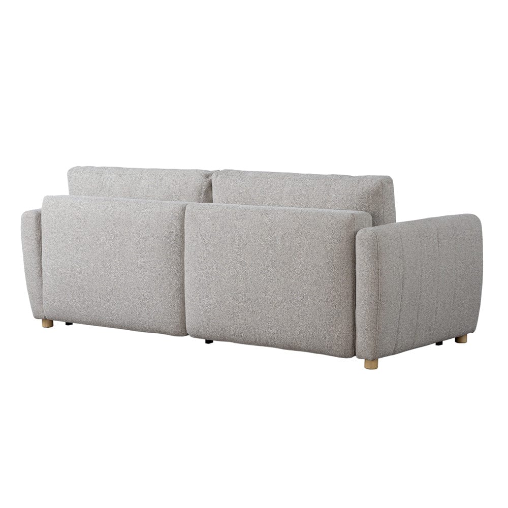 Serta - Galloway Queen Sofa Convertible Pebble Boucle - 113A010PEB view 13