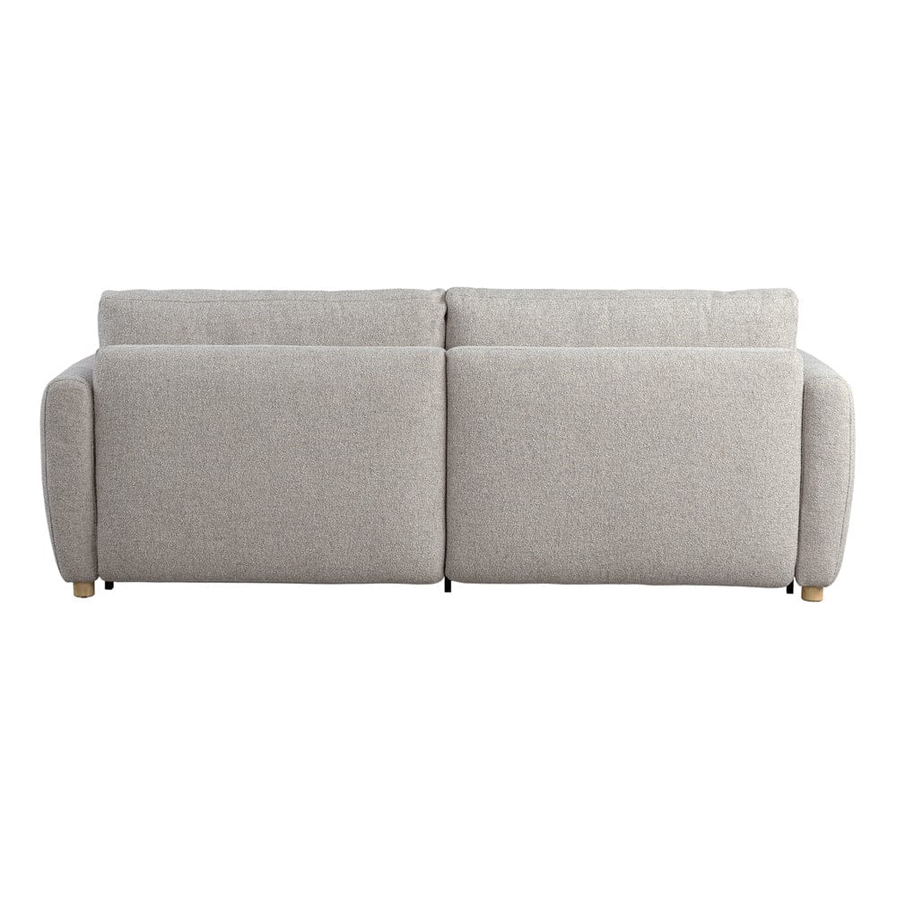 Serta - Galloway Queen Sofa Convertible Pebble Boucle - 113A010PEB view 14