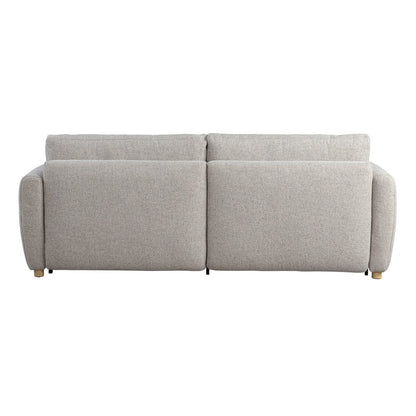 Serta - Galloway Queen Sofa Convertible Pebble Boucle - 113A010PEB view 14