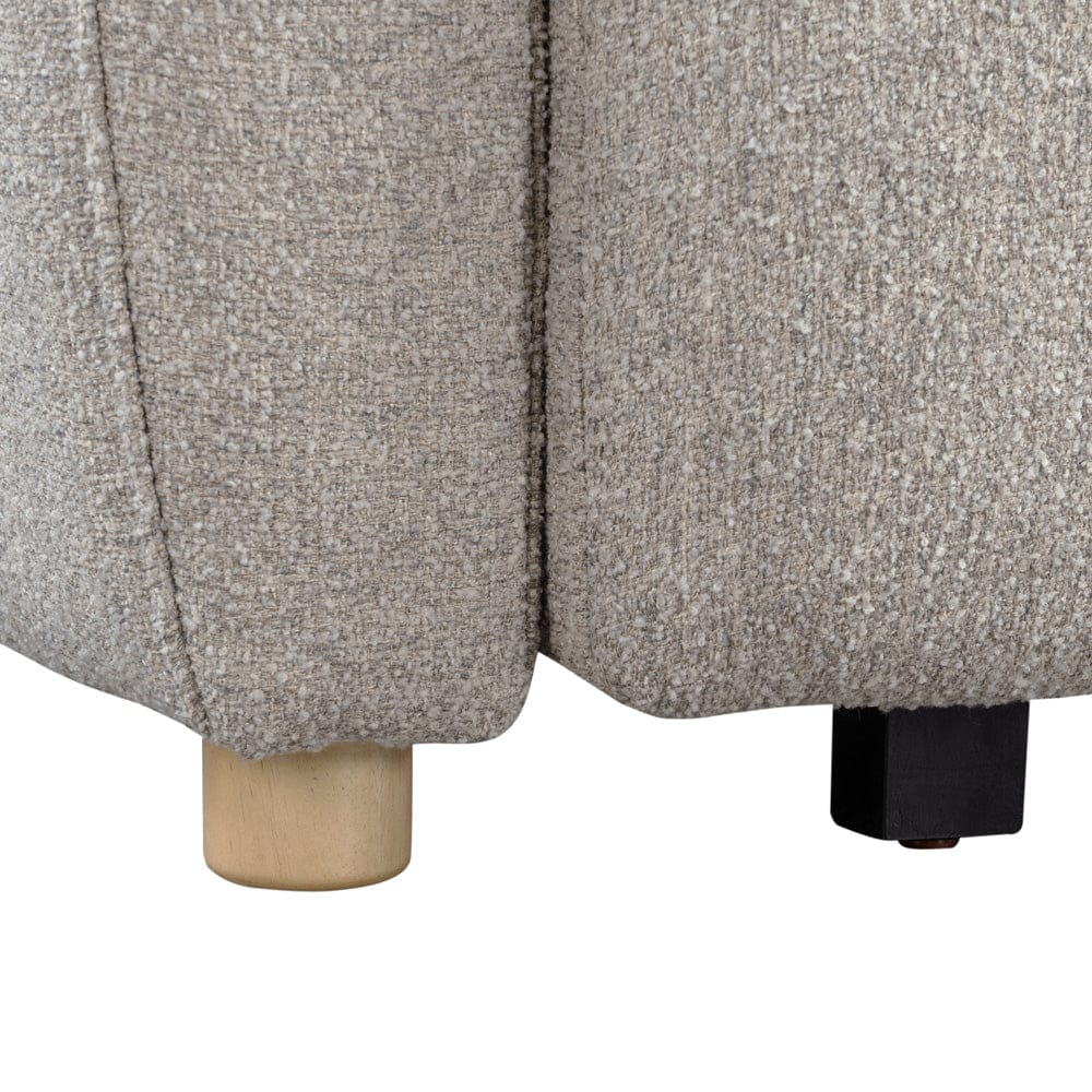 Serta - Galloway Queen Sofa Convertible Pebble Boucle - 113A010PEB view 19