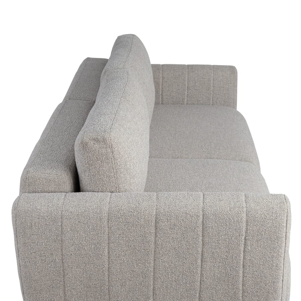 Serta - Galloway Queen Sofa Convertible Pebble Boucle - 113A010PEB view 27