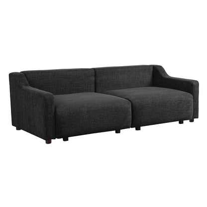 Serta - Glenmont Queen Sofa Convertible Black - 113A009BLK view 6