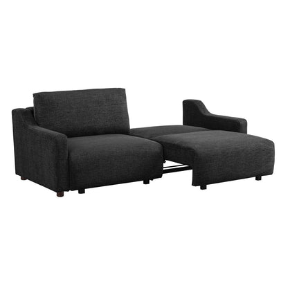Serta - Glenmont Queen Sofa Convertible Black - 113A009BLK view 9