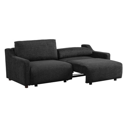 Serta - Glenmont Queen Sofa Convertible Black - 113A009BLK view 10