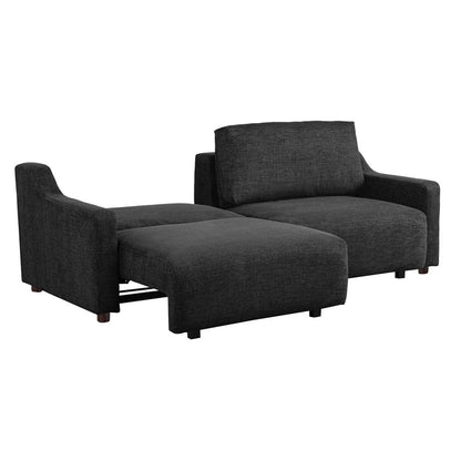 Serta - Glenmont Queen Sofa Convertible Black - 113A009BLK view 12