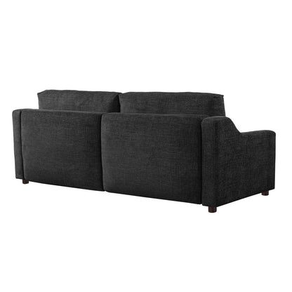 Serta - Glenmont Queen Sofa Convertible Black - 113A009BLK view 18