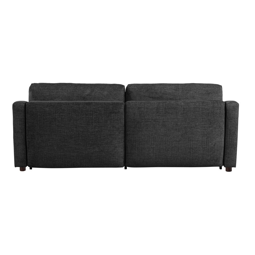 Serta - Glenmont Queen Sofa Convertible Black - 113A009BLK view 19