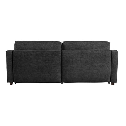 Serta - Glenmont Queen Sofa Convertible Black - 113A009BLK view 19