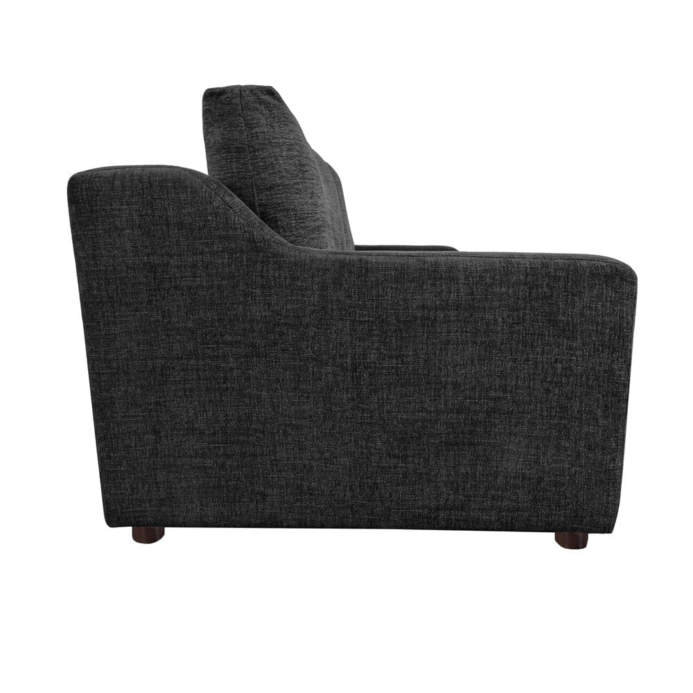 Serta - Glenmont Queen Sofa Convertible Black - 113A009BLK view 20