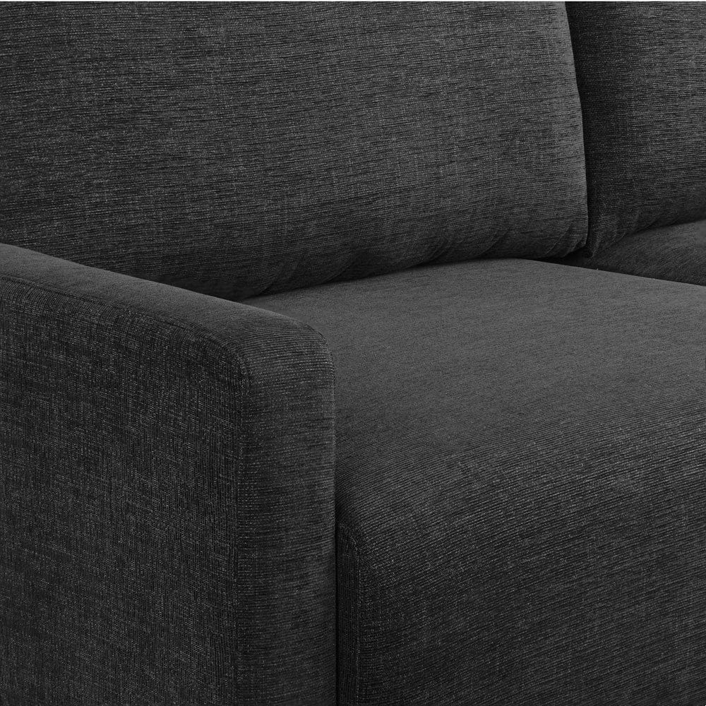 Serta - Glenmont Queen Sofa Convertible Black - 113A009BLK view 24