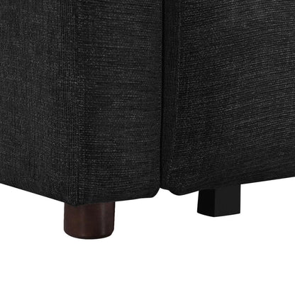 Serta - Glenmont Queen Sofa Convertible Black - 113A009BLK view 27