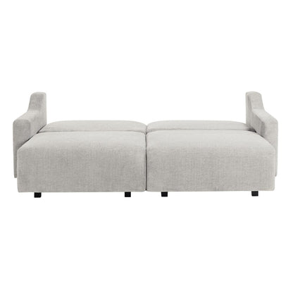 Serta - Glenmont Queen Sofa Convertible Cream - 113A009CRM view 3