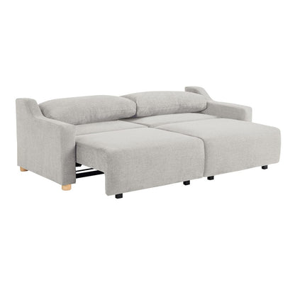 Serta - Glenmont Queen Sofa Convertible Cream - 113A009CRM view 5