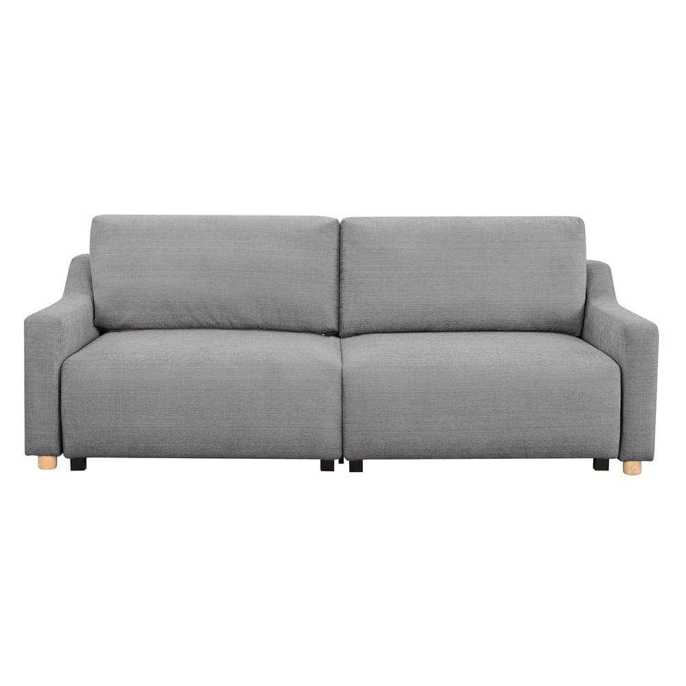 Serta - Glenmont Queen Sofa Convertible Grey - 113A009GRY view 2