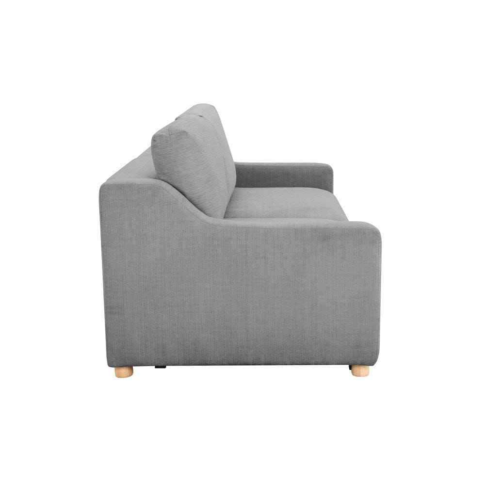 Serta - Glenmont Queen Sofa Convertible Grey - 113A009GRY view 6